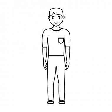 adam çizgi film simgesi