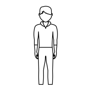 adam çizgi film simgesi