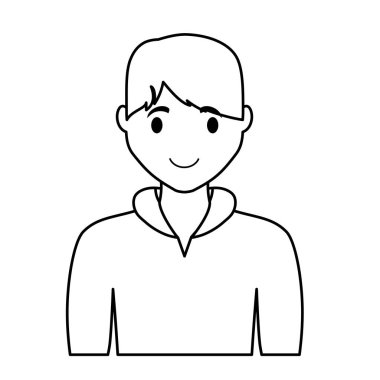 adam çizgi film simgesi