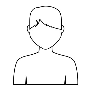 adam çizgi film simgesi