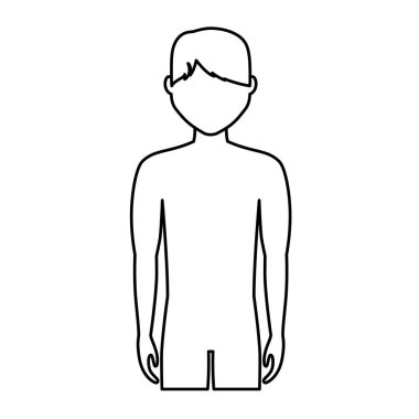 adam çizgi film simgesi