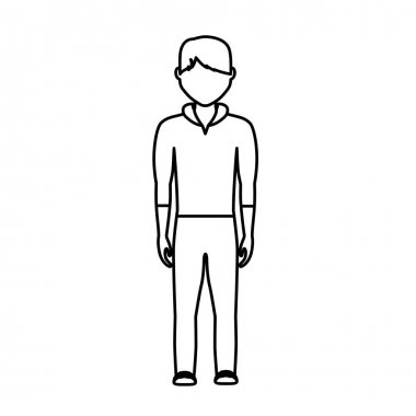 adam çizgi film simgesi