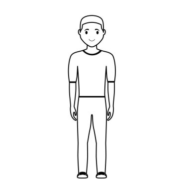 adam çizgi film simgesi