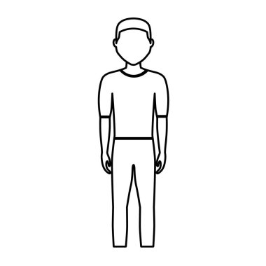 adam çizgi film simgesi