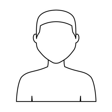 adam çizgi film simgesi