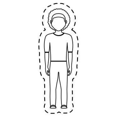 adam çizgi film simgesi