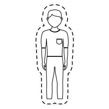 adam çizgi film simgesi