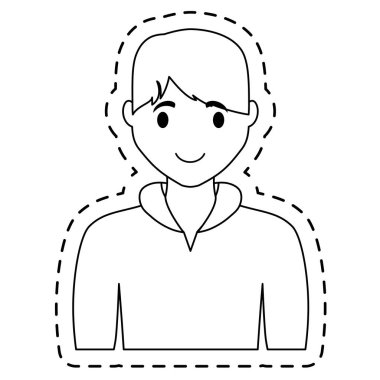 adam çizgi film simgesi