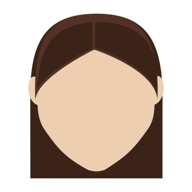 Kız çizgi film simgesi