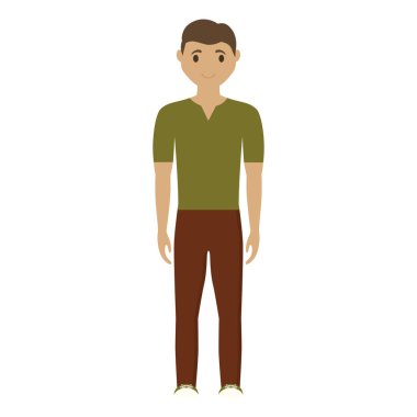 adam çizgi film simgesi