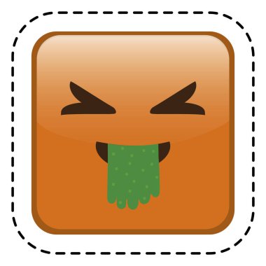 İfade yüz emoji simgesi