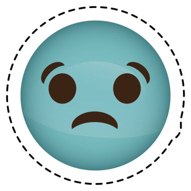 İfade yüz emoji simgesi