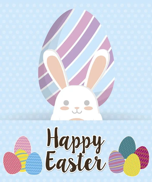 Happy easter design — Stock Vector