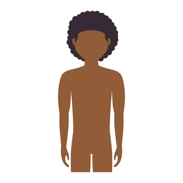 Cuerpo del hombre icono — Vector de stock