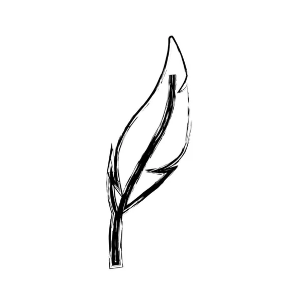 Yaprak simgesi resmi — Stok Vektör