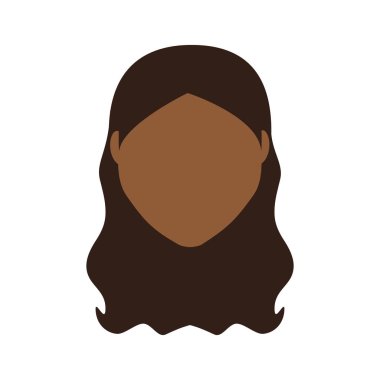 kadın karikatür simgesi