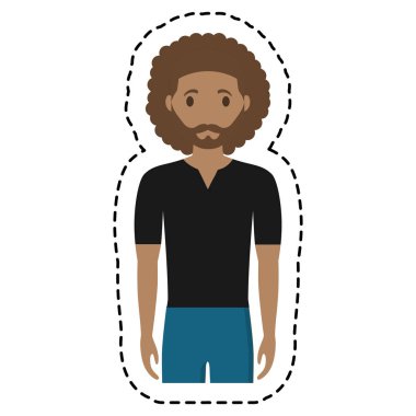 adam çizgi film simgesi