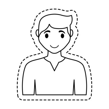 adam çizgi film simgesi