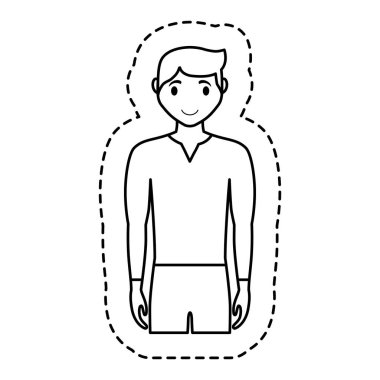 adam çizgi film simgesi