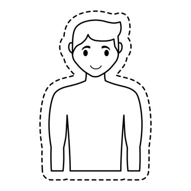 adam çizgi film simgesi