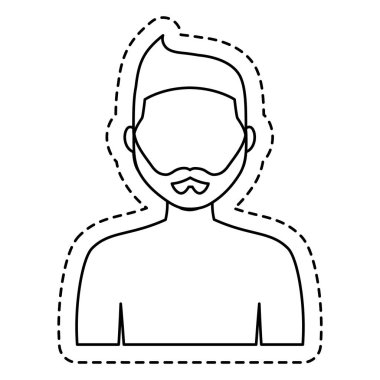 adam çizgi film simgesi