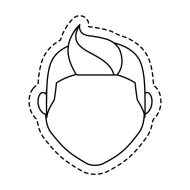 adam çizgi film simgesi