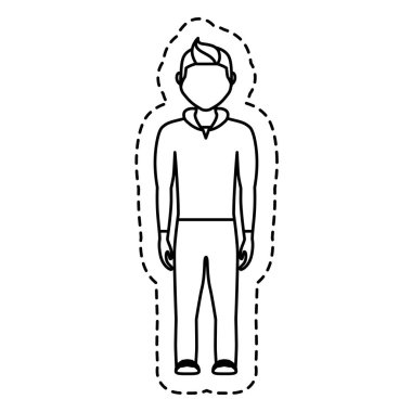 adam çizgi film simgesi