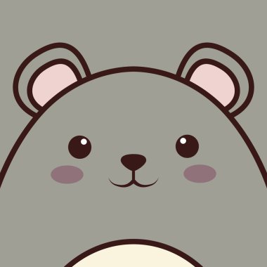 Kawaii hayvan simgesi