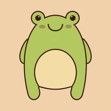 Kawaii hayvan simgesi