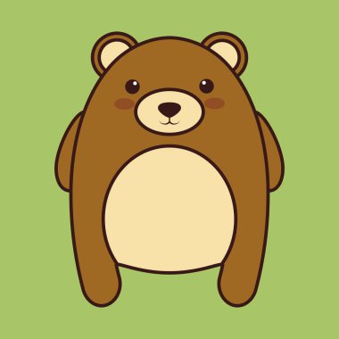 Kawaii hayvan simgesi