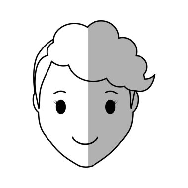 kadın karikatür simgesi