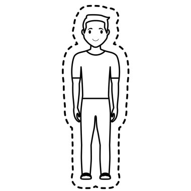 adam çizgi film simgesi