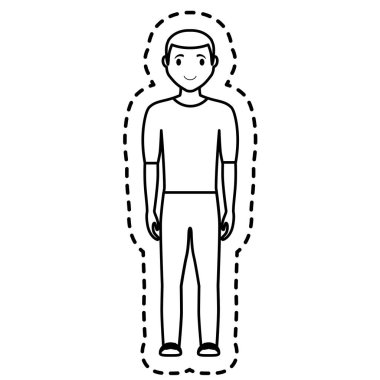 adam çizgi film simgesi