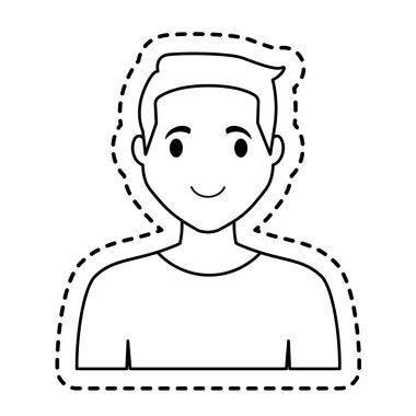 adam çizgi film simgesi