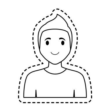 adam çizgi film simgesi