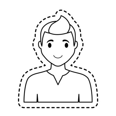 adam çizgi film simgesi