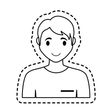 adam çizgi film simgesi