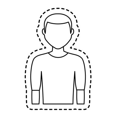 adam çizgi film simgesi