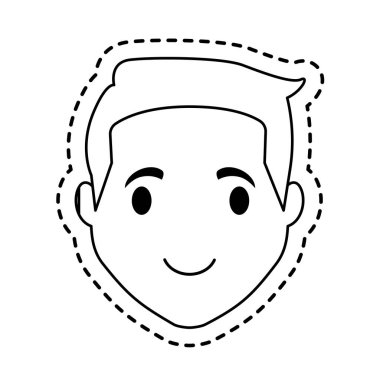 adam çizgi film simgesi