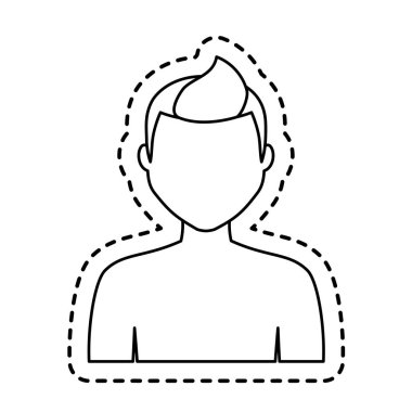 adam çizgi film simgesi