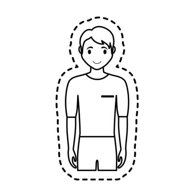 kadın karikatür simgesi