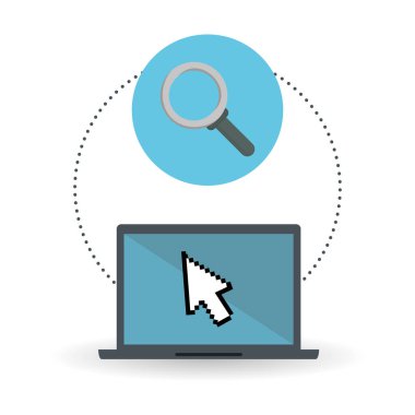 Düz resimde dijital pazarlama tasarım hakkında