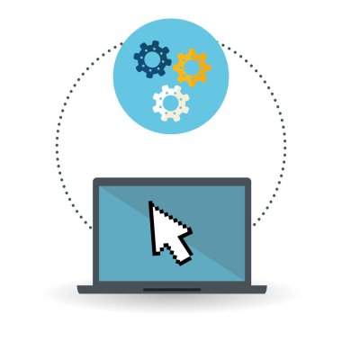 Düz resimde dijital pazarlama tasarım hakkında