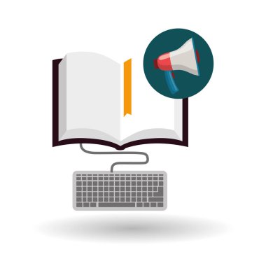 Düz resimde dijital pazarlama tasarım hakkında