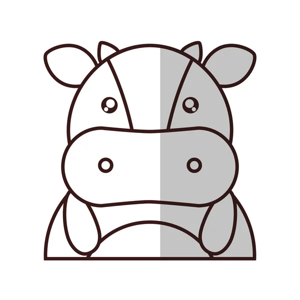 Icône animale kawaii — Image vectorielle