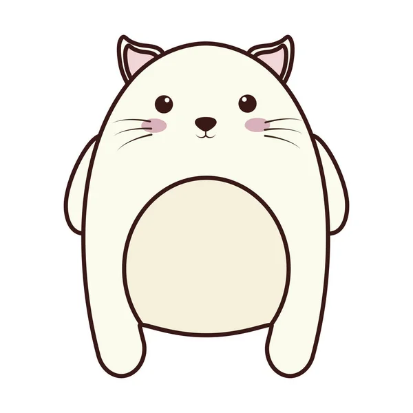 Icône animale kawaii — Image vectorielle