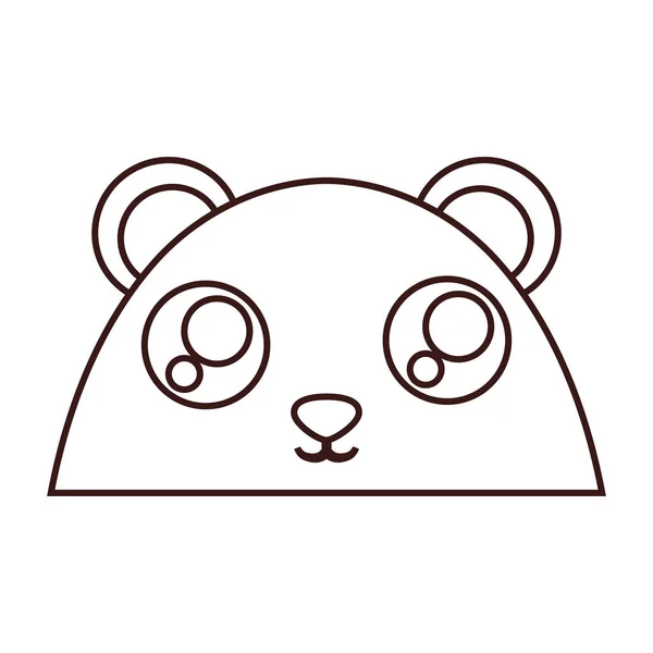 Icono de animal kawaii — Vector de stock