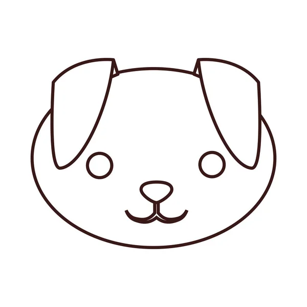 Kawaii animal icon — Stock Vector