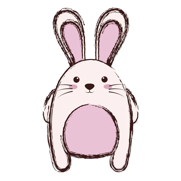 Bunny emoticon — Stock Vector © yayayoyo #9656704