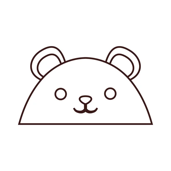 Icono de animal kawaii — Archivo Imágenes Vectoriales